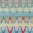 thumbnail image 5 of SAFAVIEH Valencia Cathleen Floral Polyester Runner Rug, Light Blue/Multi, 2'3" x 8', 5 of 6
