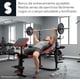 thumbnail image 3 of Banco De Ejercicio Universal Fitness Multiposicion Banco De Pesas GYM En Casa Plegable Y Ajustable Banco De Entrenamiento Pecho Brazo Abdomen Fitness (Negro), 3 of 9