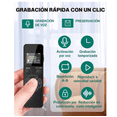 thumbnail image 2 of 64gb Grabadora De Voz Portátil, Grabadora Activada Por Voz NEGRO, 2 of 5