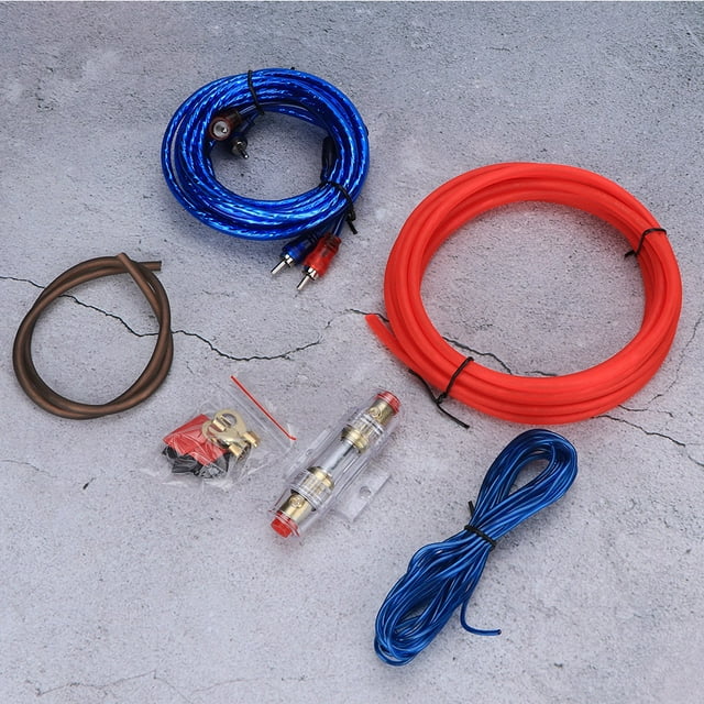 Cables Car Set 10GA Amplificador de potencia Altavoces subwoofer ANGGREK Otros