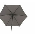 thumbnail image 3 of Donglin Furniture 7.5 ft. Aluminum Market Outdoor Patio Umbrella Silver, 3 of 4