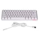 thumbnail image 1 of Wireless Keyboard 12 Lighting Effects PBT 61 Keys Stable Transmission Computer ComponentWhite Keyclick, 1 of 10