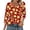 A08_Multicolor, variant on Womens Floral Printed 3/4 Length Sleeve Tops V Neck Shirts Fashion 2026 Basic Tops Slim Fit Blouses Tunics Going Out Outfits Y2K Clothes