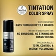 thumbnail image 3 of RED by Kiss Tintation Temporary Hair Color Spray, Instant Gray Root Cover Up, Water-Resistant, Smudge-Proof, Hairline & Barber Touch-Up, Quick Dry, Travel Size Spray (Medium Brown, 1.5 OZ), 3 of 11