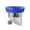 blue, variant on Colander Accessories Anti Odor Insect Prevention Seal Stopper Drain Cover Basin Drain Filter Sewer Strainer Plug Bathroom Floor Drain Core BLUE