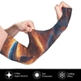 thumbnail image 3 of Daiia Cool Dolphin UV Sun Protection Arm Sleeves - Cooling Compression Arm Sleeve - Sports & UV Arm Sleeves for Men & Women, 3 of 8