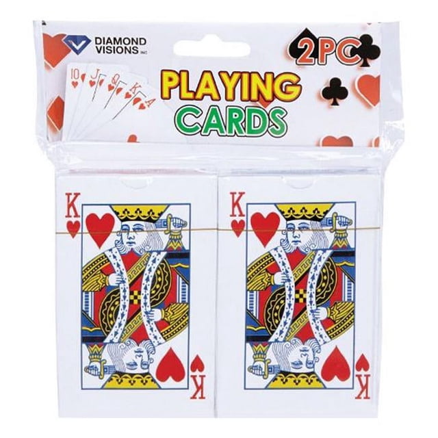 DDI 2279367 2 Paquets Caisse de Cartes à Jouer de 24