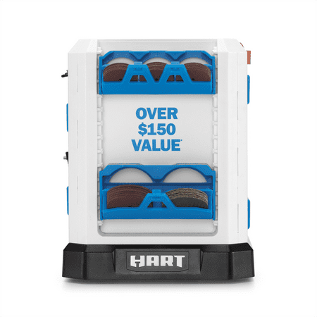 HART TableTop™ 95-Piece Rotary Accessory Carousel for Rotary Tools