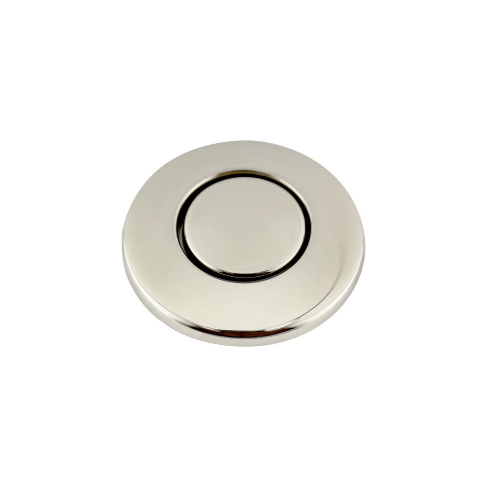 InSinkErator STCPN Sink Top Switch Push Button in Polished Nickel