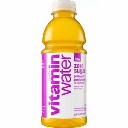 Vitamin Water ZERO Sugar Re-Hydrate, 20 Oz Bottle (Pack of 12)