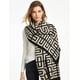 thumbnail image 3 of Para mujer Pashmina chal abrigo para vestir de noche invierno grueso cálido punto bufanda manta frente abierto Poncho capa, 3 of 3