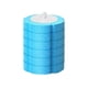 thumbnail image 1 of Cabezal de escobilla de baño sin esquinas muertas Baño desechable (Océano) 6 piezas Hugtrwg Para estrenar, 1 of 3