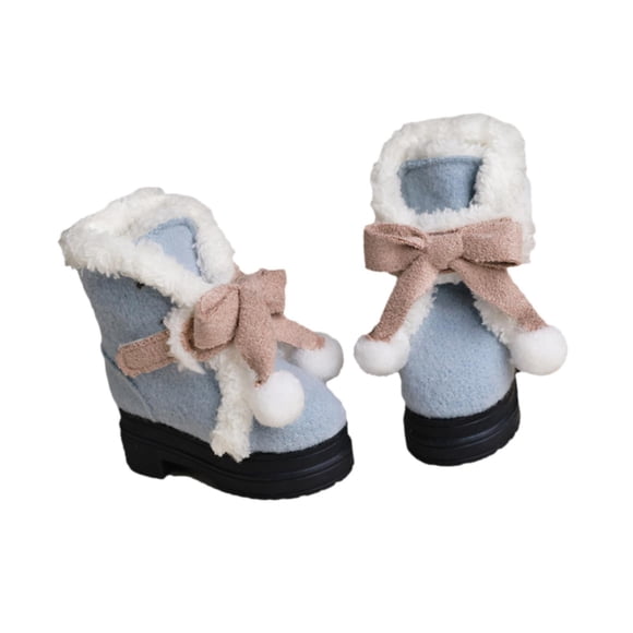 TISHITA Chaussures Figurines Féminines 1/4 Créatives Mini pour Bricolage Artisanat Cadeau pour Enfants Filles Bleu
