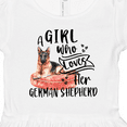 thumbnail image 4 of Inktastic A Girl Who Loves Her German Shepherd Girls Toddler Dress, 4 of 5