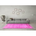thumbnail image 3 of Ahgly Company Indoor Square Persian Pink Traditional Area Rugs, 7' Square, 3 of 4