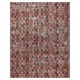 thumbnail image 3 of Gertmenian Sierra Henna Modern Geometric Red Outdoor Area Rug, 9x13, 3 of 8
