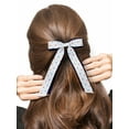 thumbnail image 3 of Way to Celebrate Americana Patriotic Ribbon Hair Bow, 3 of 4