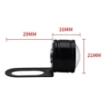 thumbnail image 2 of Par Faros Foco Led Ojo Aguila Blanco Fijo Estrobo Moto Auto, 2 of 8