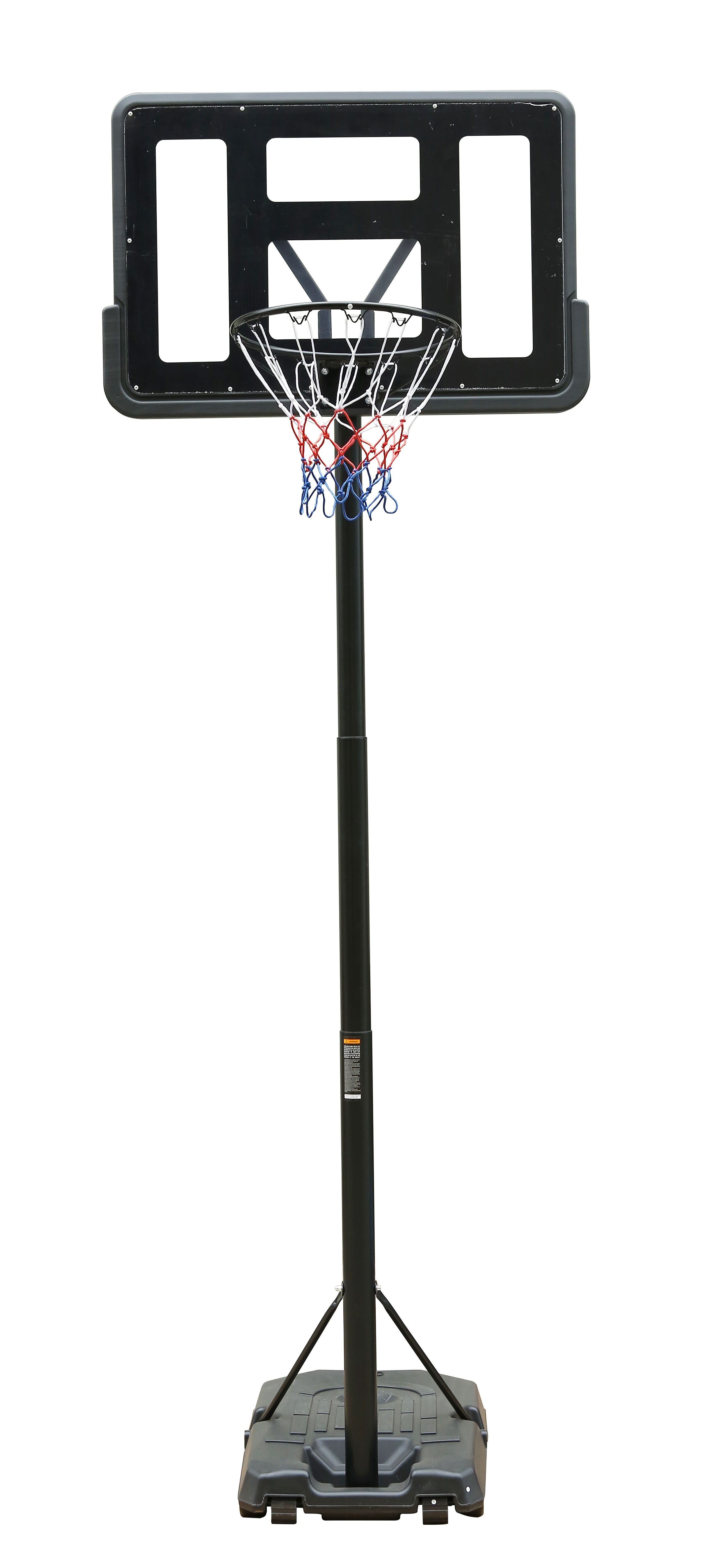 Basketball Hoop Portable Basketball Hoop Height Adjustable basketball hoop stand 6.5ft - 10ft with 44 Inch Backboard and Wheels for Adults Teens Outdoor Indoor,Basketball Goal