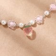 thumbnail image 3 of Bracelet Mode Style Pastoral Résine Fruit Fraise Fleur de Prunier Perle Bijoux Mode pour Femmes, 3 of 5