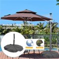 thumbnail image 3 of pitrice Garden Umbrella Base Bracket Weatherproof Cover Parasol Dustproof Umbrella Base Cover, 3 of 7