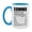 White/Light Blue, variant on Eomma Coffee Mug, Nutrition Facts Mug For Eomma, Funny Gift For Eomma, 11Oz Or 15Oz Cup
