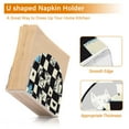 thumbnail image 5 of Yayeee Napkin Holder for Table Set of 2 Kitchen Paper Tissue Organization, Blue and White Cat, 5 of 8