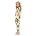 thumbnail image 4 of Fluffy Pajamas Set Fuzzy Winter Warm Pj Sets Pullover Tops and Long Pants Dancing Woman Medium, 4 of 8