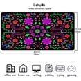thumbnail image 2 of Flower Large Mouse Pad 31.5x11.8 Inches Cartoon Mexican Style Plant Vine Flowers Graphic Printed Game Mousepad for Office Computer Desk Decoration BDXPMN212, 2 of 6
