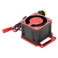 thumbnail image 1 of Car Cooling Fan Motor Sistema de disipador Motor Ventilador de refrigeración para 8 Car Crawler Buggy Truck Rojo Yotijar Disipador de calor del ventilador de refrigeración, 1 of 9