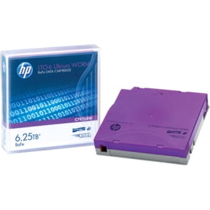 HPE - LTO Ultrium WORM 6 - 2.5 TB / 6.25 TB - write-on labels - purple - for StorageWorks SAS Rack-Mount Kit