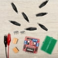 thumbnail image 3 of WHAMVOX  100 Pcs Electrical Testing Clamps Alligator Clips Leads Black, 3 of 8