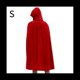 thumbnail image 2 of Disfraz de Caperucita Roja GóTica para Mujer Capa con Capucha Vestido de Fiesta de Halloween de Navidad con Capa Adulto Juego de Rol S, 2 of 5