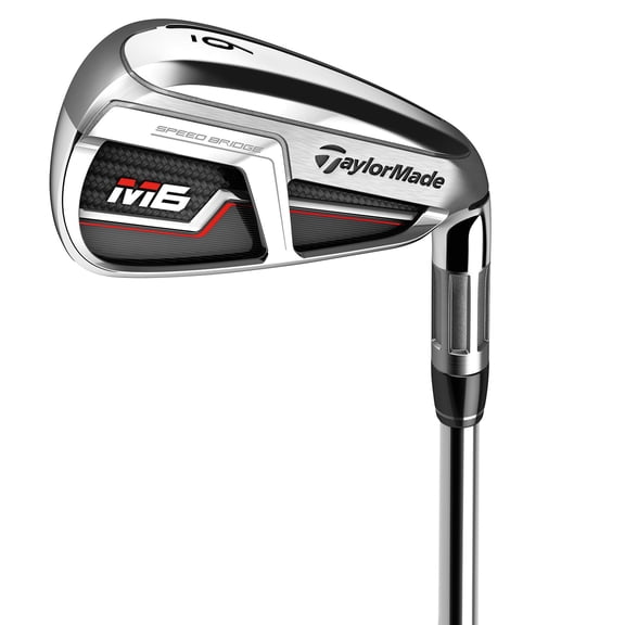 Pre-Owned TaylorMade M6 5-PW, AW Iron Set Regular FST KBS Max 85 Golf Clubs Right Handed