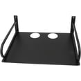 thumbnail image 1 of ZOUSSIQI Wall Mounted Projector Shelf,Floating Projector Wall Mount,Router Shelf with Metal Bracket,DVD PS5 Holder Stand Accessories,for Living Room,Office,Bedroom(Black) CA919-56411, 1 of 9