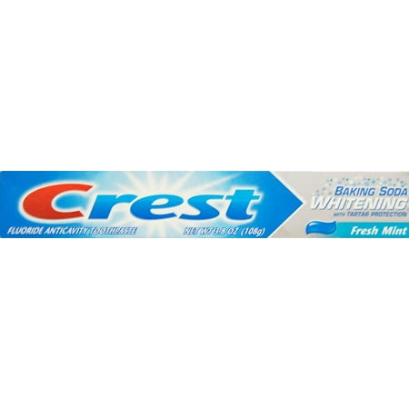 Crest 3.8 Oz. Baking Soda Fresh Mint Whitening Gel Toothpaste