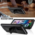 thumbnail image 5 of Case for Galaxy S23 Ultra,Military Grade 3 in 1 Metal Full-Body Rugged Kickstand Protective Case with Built-in Screen Protector Phone Case for Samsung Galaxy S23 Ultra 5G,6.8" 2023 (Red), 5 of 10