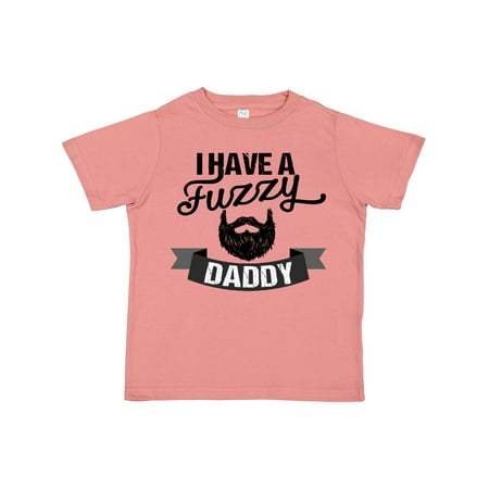 

Inktastic I Have a Fuzzy Daddy Beard Gift Toddler Boy or Toddler Girl T-Shirt