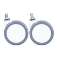 thumbnail image 2 of Caster de 2.5 Pulgadas, Rueda Silenciosa, la rueda anti -deformación, Mejore la Estabilidad de 30 kg de Rodamiento de Carga para Muebles Rueda Médica, 2 of 7