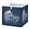 Abstract Navy Blue ROME Patterns, variant on Fabric Storage Bins Foldable Cube For Home Organization Baskets Abstract Expressionism