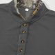 thumbnail image 5 of Blusas y camisas de manga larga con cuello redondo para hombre, blusa holgada de color liso con botones y cuello redondo, blusa de manga larga con cuello redondo para hombre, 5 of 8