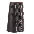 thumbnail image 1 of Brazalete de cuero jinwen material premium ajustable para hombres y mujeres, 1 of 8