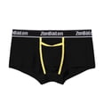 thumbnail image 2 of TANBOM Men's Underwear Boxer Brief Bamboo Viscose Comfortable Underpants 1 pack (Black, Regular M), 2 of 6