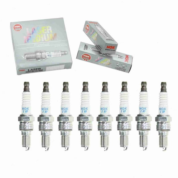 8 pc NGK 6544 Laser Iridium Spark Plugs for 31911-HW1-671 Ignition Wire Secondary