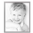 thumbnail image 2 of ArtToFrames 26" x 31" Silver Picture Frame, 26x31 inch Silver MDF Poster Frame (WOM-5329), Pack, 2 of 7