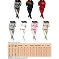 thumbnail image 2 of Frontwalk Ladies Sweatsuits Long Sleeve Tracksuit Sets Drawstring 2 Piece Outfits Women Loose Fit Hoodies And Sweatpants Hooded Jogger Set Pink 2XL, 2 of 2