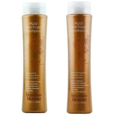 Brazilian Blowout Anti-Frizz Shampoo & Conditioner 12-ounce bottles  in NEW