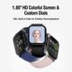 thumbnail image 3 of Reloj inteligente Poounur HD de 1,85 pulgadas, monitor de actividad física IP68, Android e iOS, 3 of 6