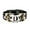 O, variant on English Letter Flower Leather Bracelet For Men And Women Versatile Time Gem Weaving Beaded Handicraft Gift