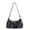 Black, variant on Deago Women's Vintage Buckle Shoulder Bag Y2K Goth Punk PU Leather Handbag Hobo Clutch Purse (Coffee)